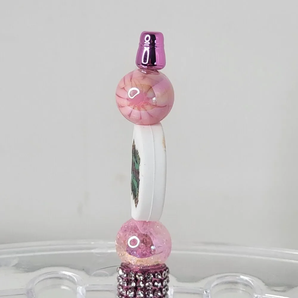Focal Funny Beaded Pen Small Business Mama Rhinestone Base